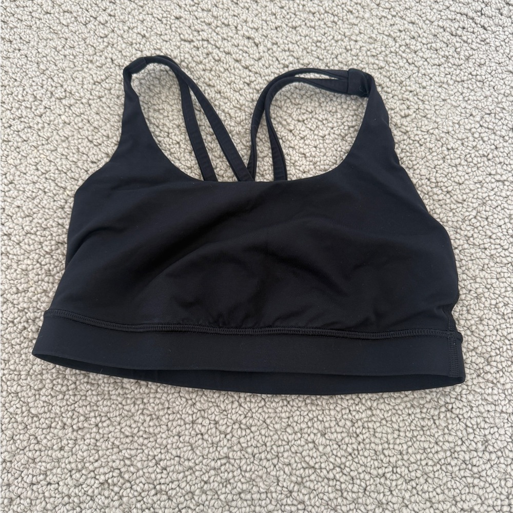 Lululemon Athletica Energy Black  Bra-1